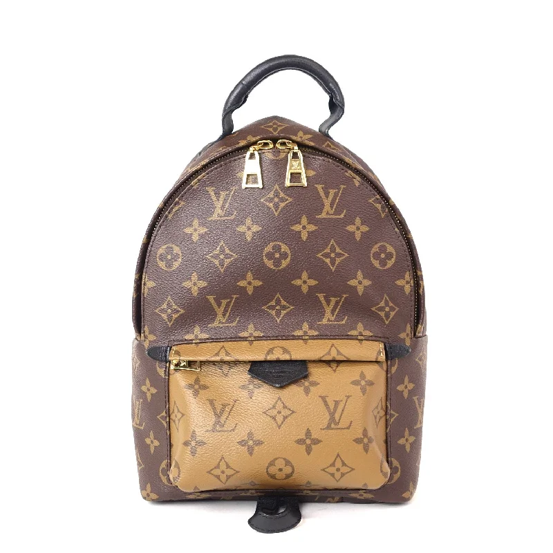 Louis Vuitton crossbody bags with a keychain holder for practicalityPalm Springs PM Reverse Monogram Canvas Backpack