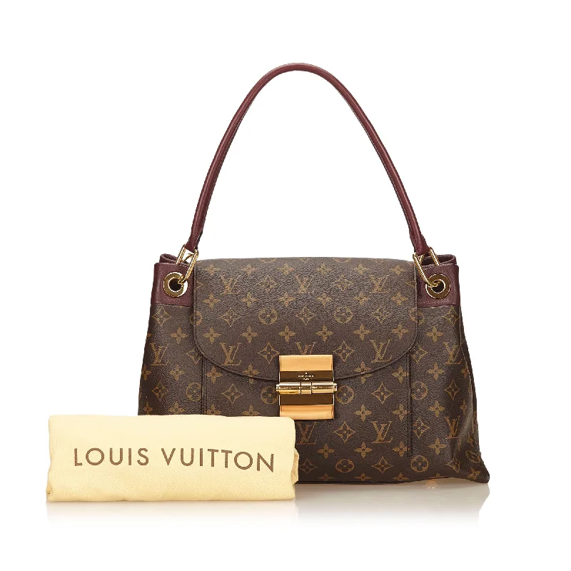 Louis Vuitton backpacks with a hidden back pocket for securityOlympe Bordeaux Monogram Canvas Shoulder Bag