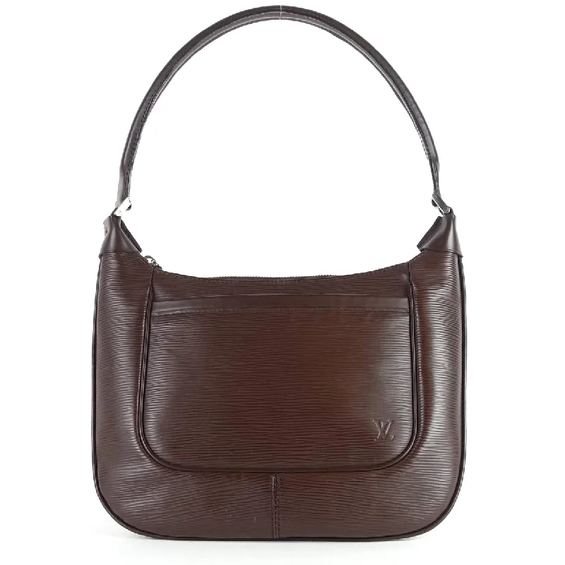 Louis Vuitton bags with a magnetic snap closure for easy accessMatsy Brown Epi Leather Shoulder Bag