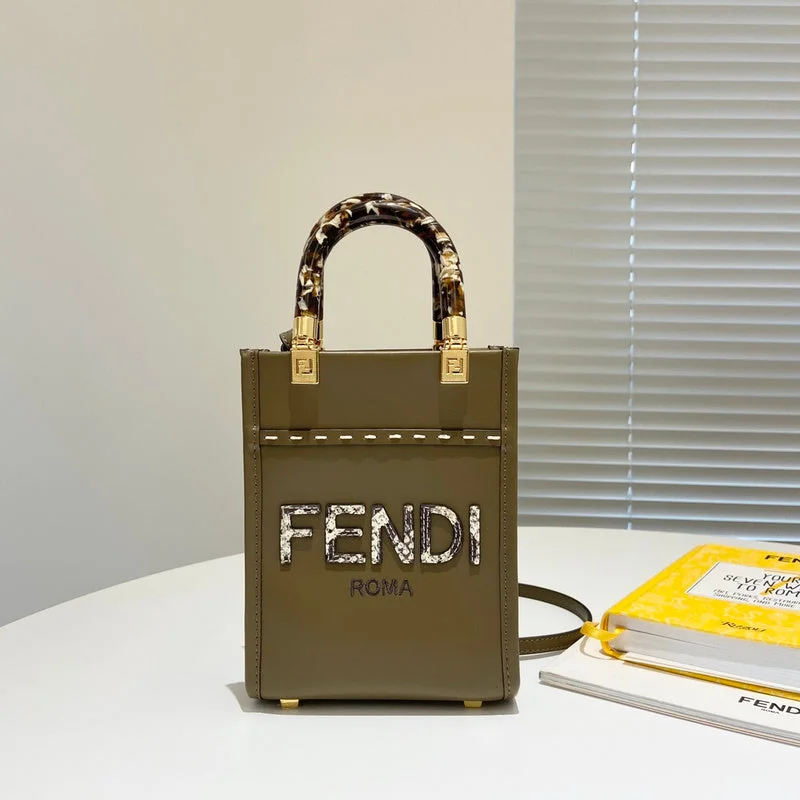 Fendi Baguette bags with a glitter - infused leather surface for a glamorous and sparkly lookWF - Fendi Bags - 945