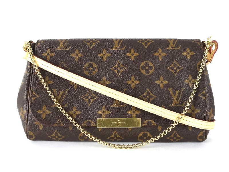 Louis Vuitton Alma bags featuring the signature top - handle designFavorite MM Monogram Canvas Handbag with Strap