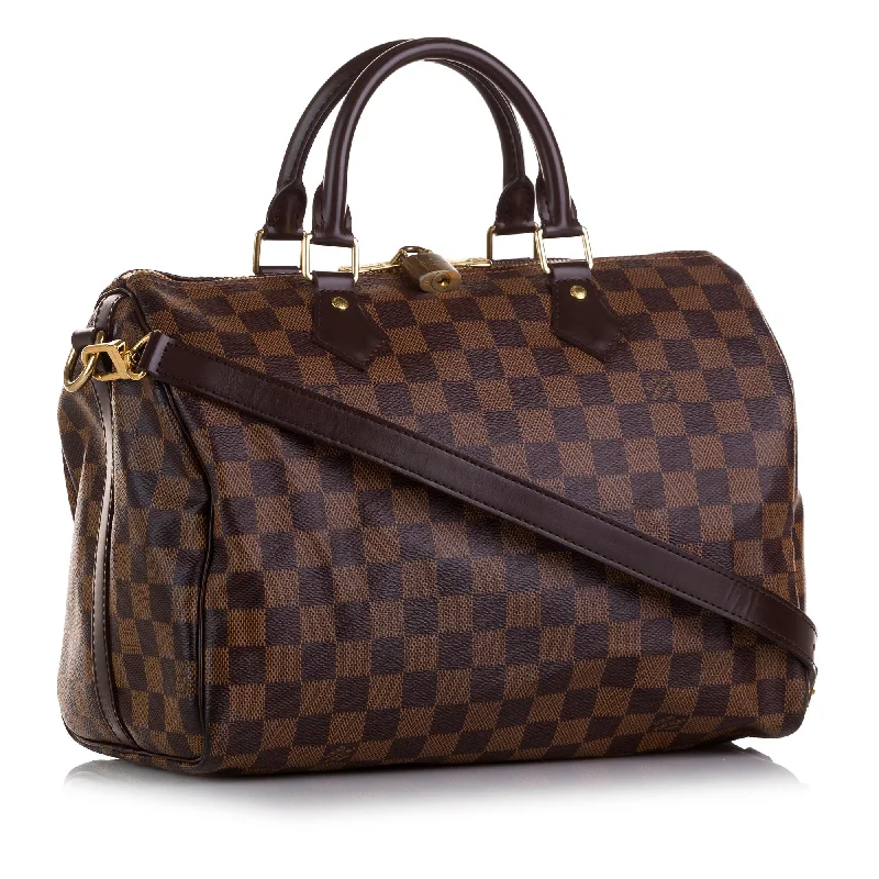 Louis Vuitton tote bags with a spacious interior and multiple pocketsLouis Vuitton Damier Ebene Speedy Bandouliere 30 (qpvxqm)