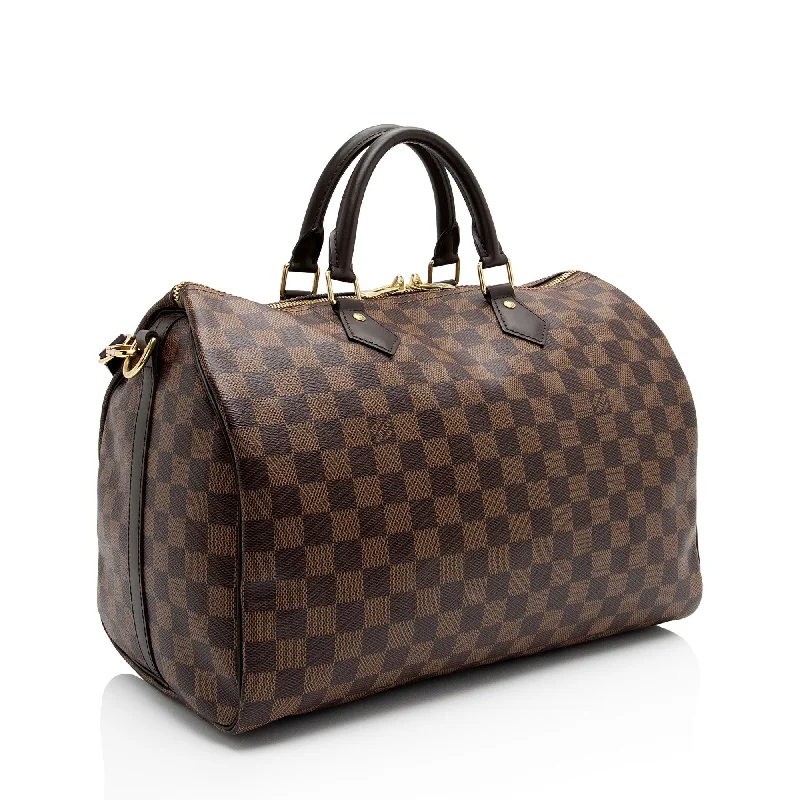 Medium - sized Louis Vuitton tote bags for work and shoppingLouis Vuitton Damier Ebene Speedy Bandouliere 35 Satchel (zqmgHr)