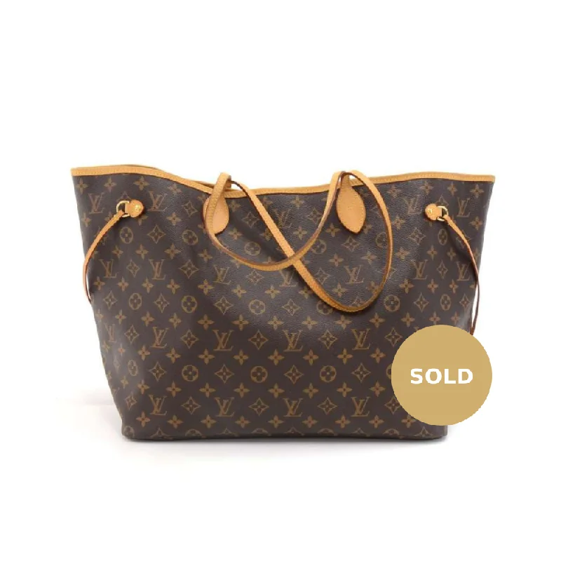 Louis Vuitton Neverfull bags with large capacity for everyday essentialsNeverfull GM Monogram Canvas Tote Bag