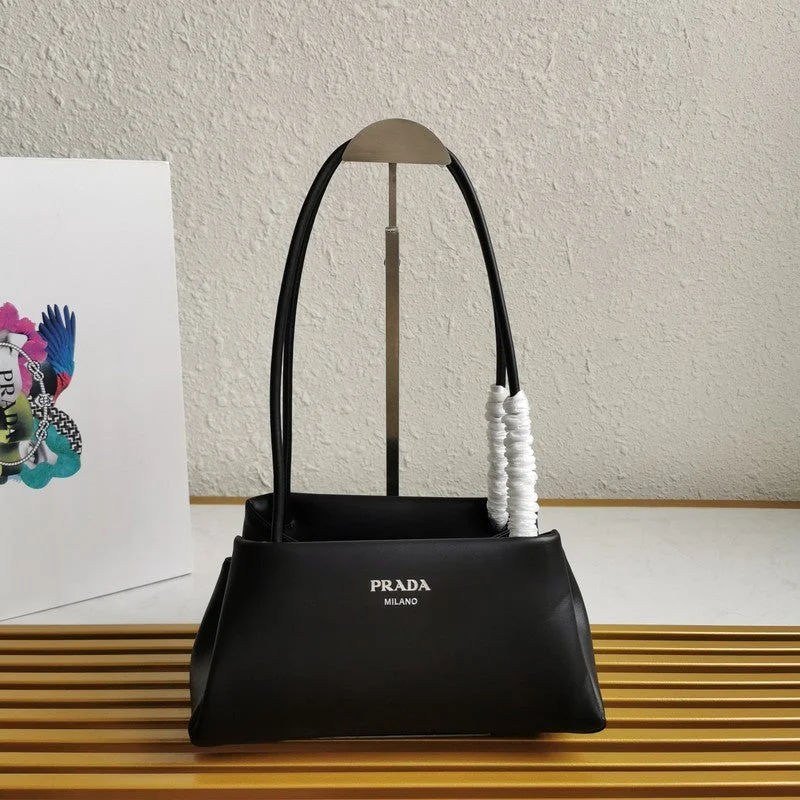 Prada bags with a snap - button closure and a decorative charm for a fashionable lookWhimsy Finds - Prada Bags - 413