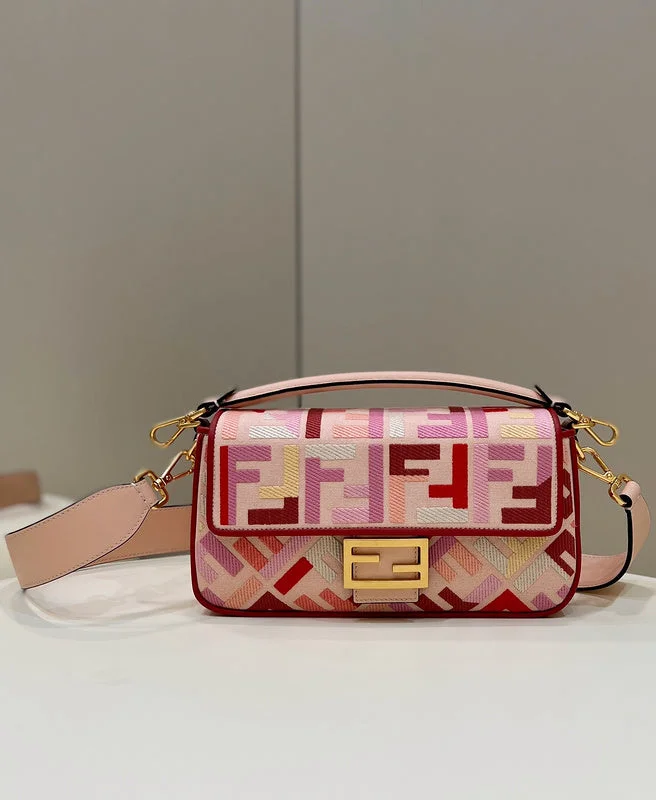 Ladies Fendi Peekaboo bags with a hand - stitched leather handle for artisanal charmWF - Fendi Bags - 973