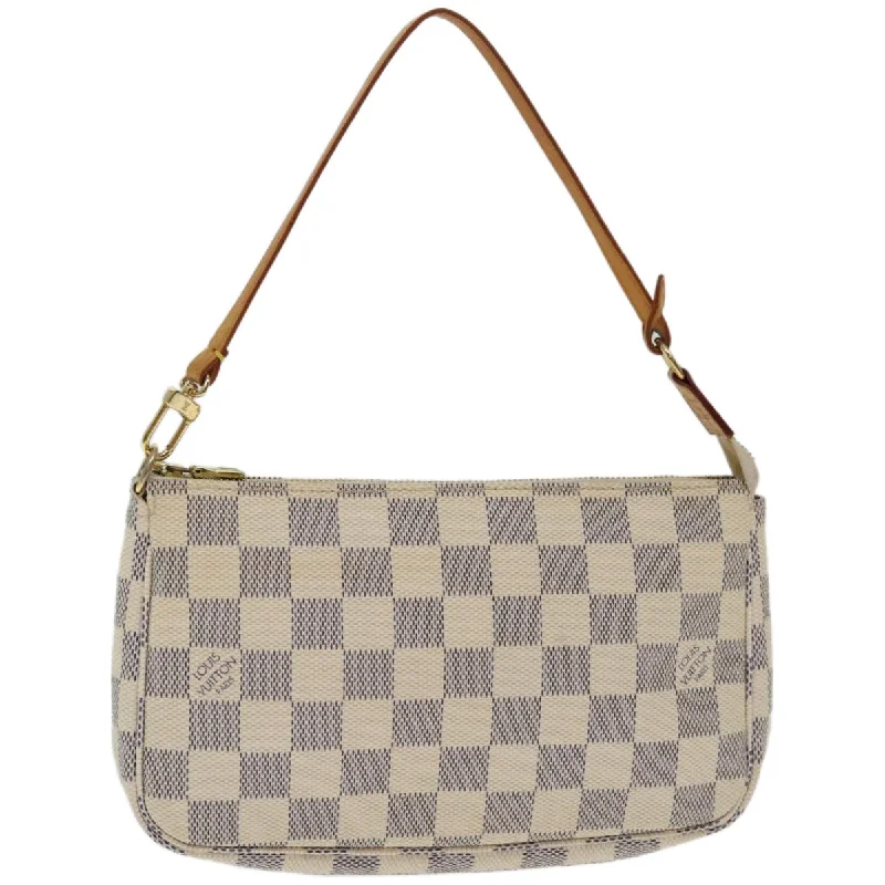 Louis Vuitton Alma bags with a detachable shoulder strap for versatilityLouis Vuitton Damier Azur Pochette