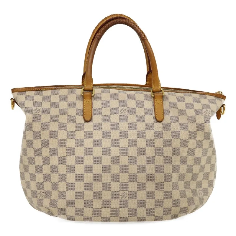 Ladies Louis Vuitton Petite Malle bags in a pastel color for a soft lookLOUIS VUITTON Damier Azur Riviera MM Hand Bag 2way N48252 LV Auth am2650g