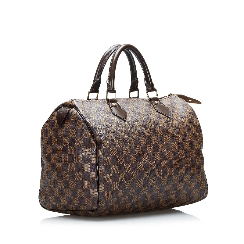 Louis Vuitton bags with a magnetic snap closure for easy accessLouis Vuitton Damier Ebene Speedy 30 (v2qbTc)