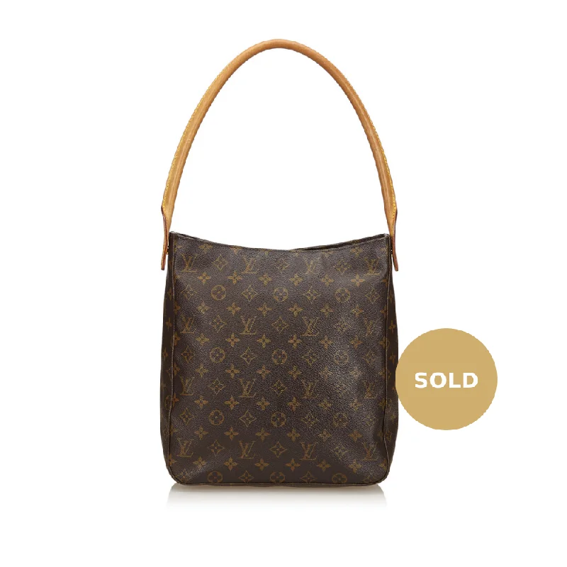 Small - sized Louis Vuitton Pochette Metis bags for a compact carryLooping GM Monogram Canvas Shoulder Bag