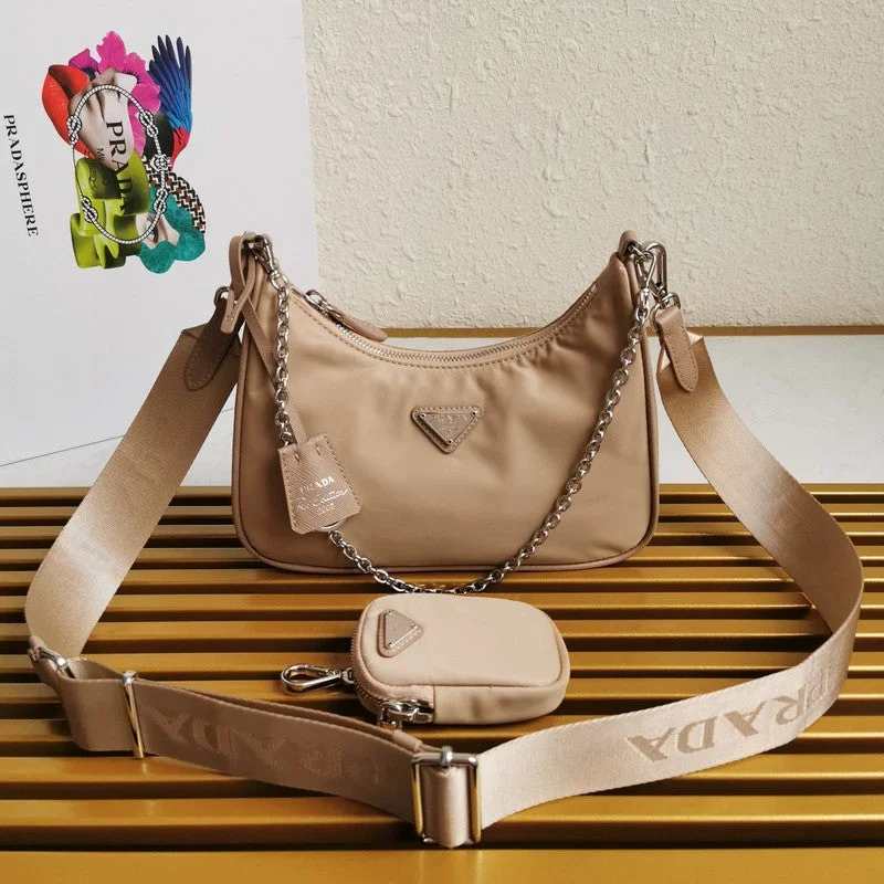 Ladies Prada shoulder bags with a tassel - adorned zipper for added charmBoldCollect - PRADA Bags - 525