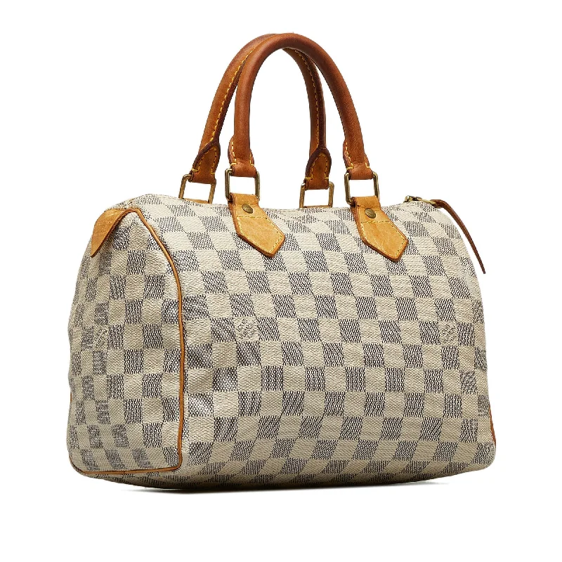 Louis Vuitton Alma bags featuring the signature top - handle designLOUIS VUITTON Damier Azur Speedy 30 Boston Bag