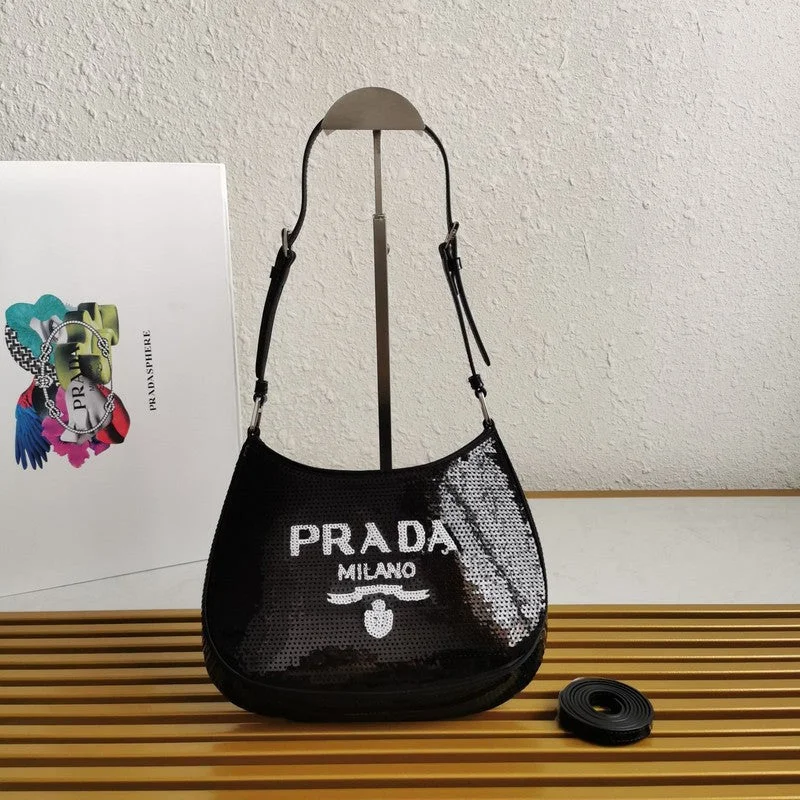 Prada handbags with a beaded trim for a touch of glamour and eleganceWhimsy Finds - Prada Bags - 410