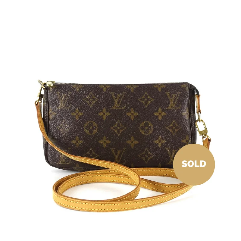 Small - sized Louis Vuitton Pochette Metis bags for a compact carryPochette Accessoires Monogram Canvas Bag with Long Strap