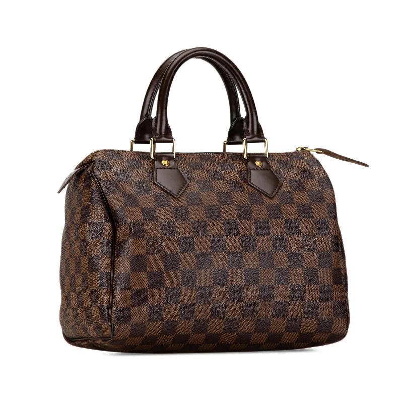 Louis Vuitton Twist bags with the iconic LV - turnlock closureLouis Vuitton Damier Ebene Speedy 25 (S3Mbdi)