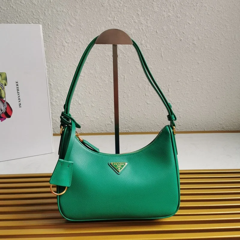 Prada handbags with a patent - leather finish for a shiny and sophisticated appearanceWhimsy Finds - Prada Bags - 479