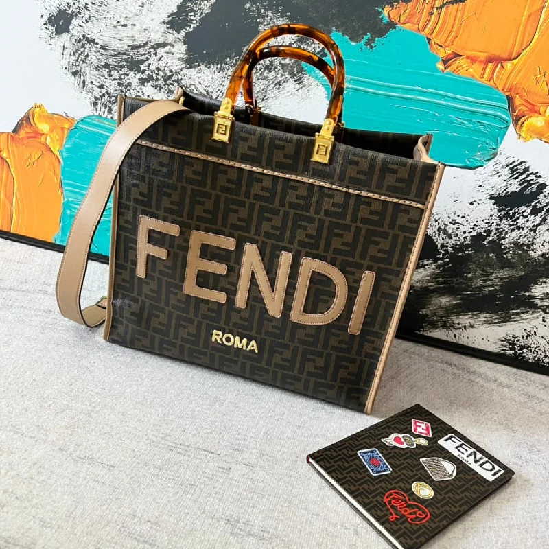 Ladies Fendi shoulder bags with a detachable scarf strap for a stylish and versatile optionNew Lux Bags Fendi 261