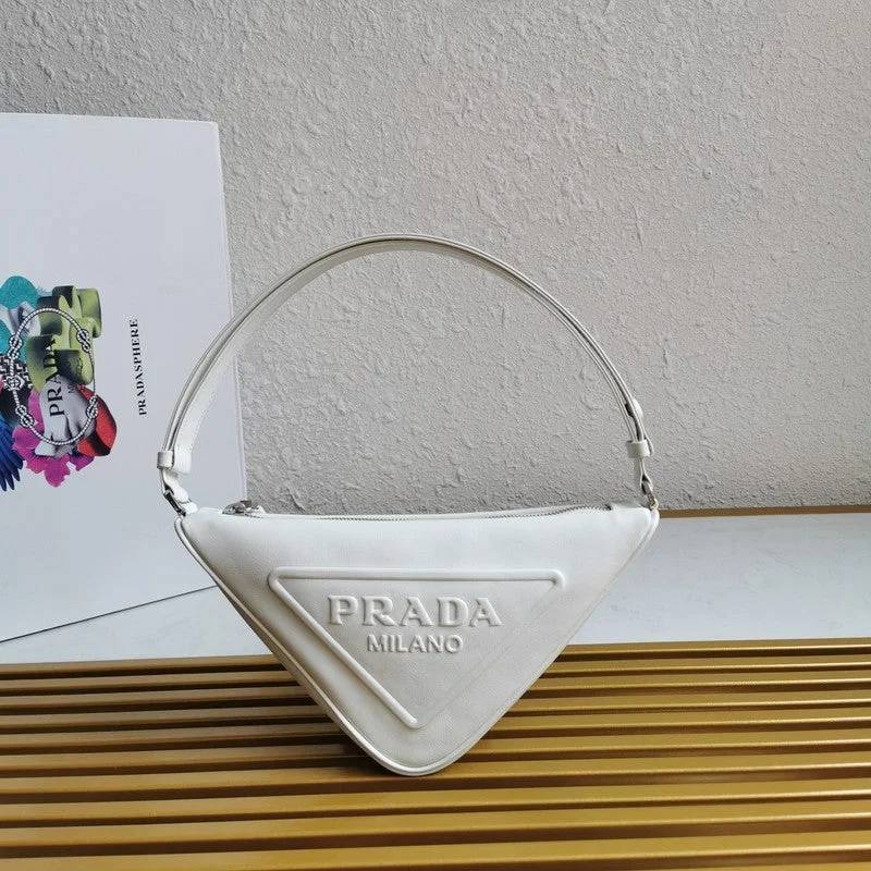 Prada handbags with a patent - leather finish for a shiny and sophisticated appearanceWhimsy Finds - Prada Bags - 467