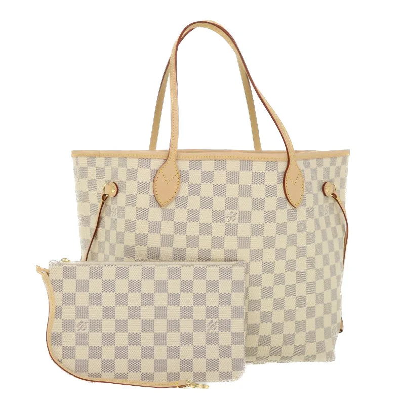 Louis Vuitton Twist bags with a crystal - embellished LV - turnlockLOUIS VUITTON Damier Azur Neverfull MM Tote Bag N41605 LV Auth 54444A