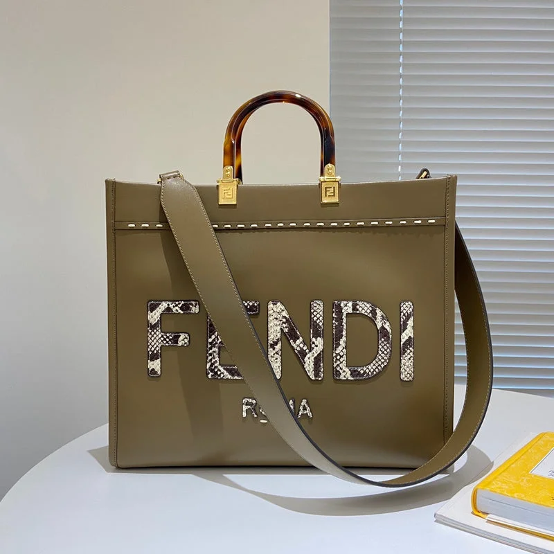 Fendi Baguette bags with a monogram - embossed leather surface for a luxurious feelWF - Fendi Bags - 959