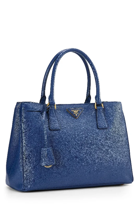 Prada bags with a front - zip pocket for small items like cards and keysPRADA Two Way Executive Tote