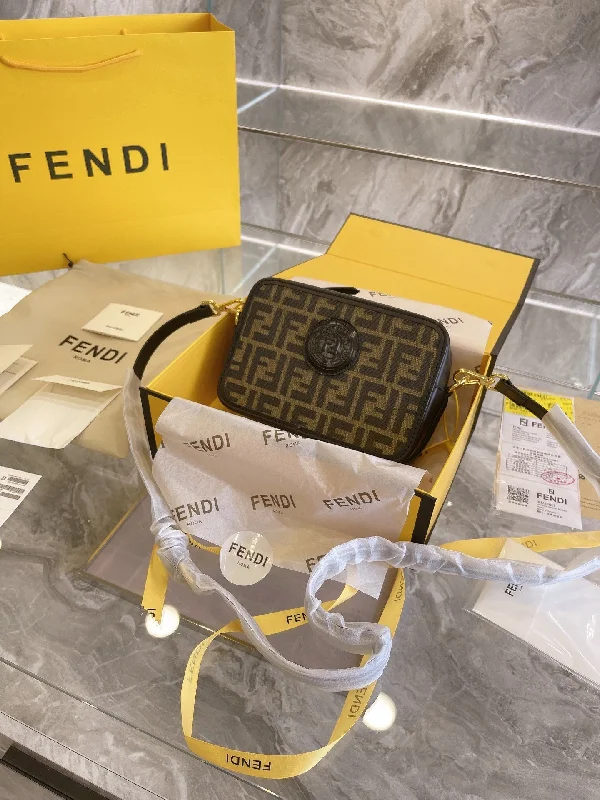 Fendi crossbody bags in a vibrant, neon color for a bold fashion statementNew Arrival Bags Fendi 223