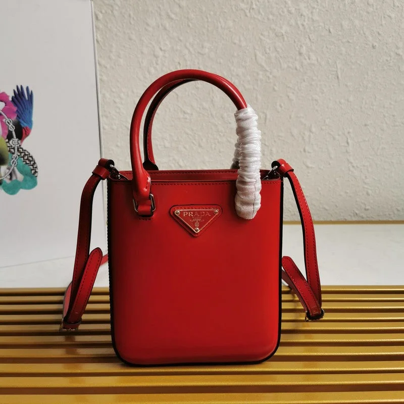 Prada bags with a zip - top closure and multiple interior pockets for organizationWhimsy Finds - Prada Bags - 430