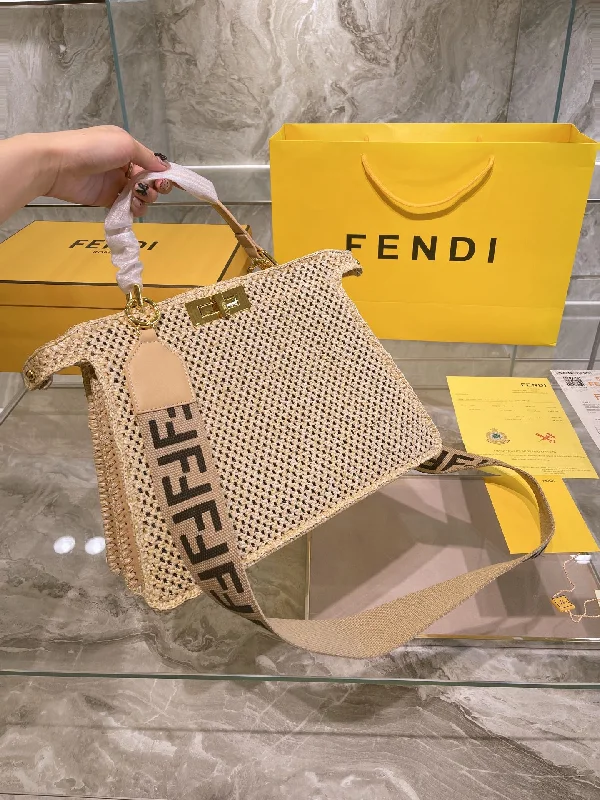 Fendi crossbody bags with a keychain holder for practicality and easy access to keysNew Arrival Bags Fendi 204