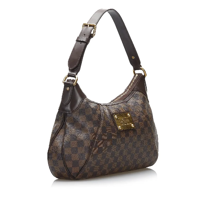 Louis Vuitton tote bags with a water - resistant coating for outdoor useLouis Vuitton Damier Ebene Thames GM (OYQmGY)