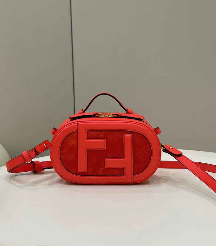 Fendi tote bags with a double - zip closure for enhanced securityWF - Fendi Bags - 974