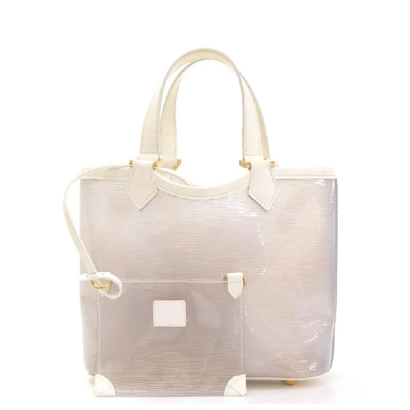 Medium - sized Louis Vuitton tote bags for work and shoppingPlage Lagoon Mini Translucent Epi Vinyl Bag