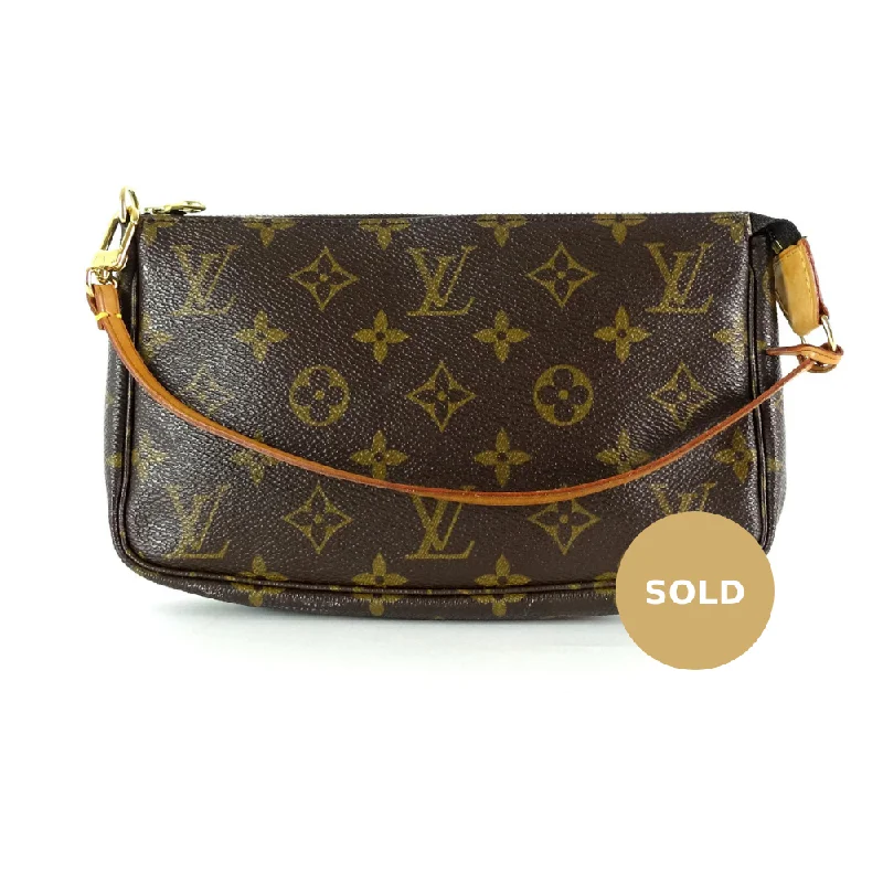 Louis Vuitton backpacks with a multi - pocket organization for functionalityPochette Accessoires Monogram Canvas Evening Bag