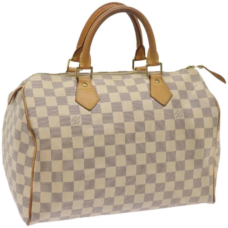 Louis Vuitton crossbody bags with a keychain holder for practicalityLouis Vuitton Damier Azur Speedy 30 Hand