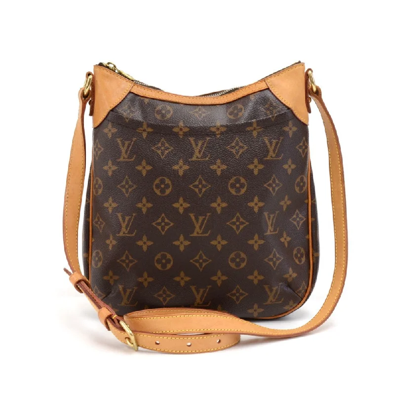 Ladies Louis Vuitton Petite Malle bags with a star - shaped charm for cutenessOdeon PM Monogram Canvas Shoulder Bag