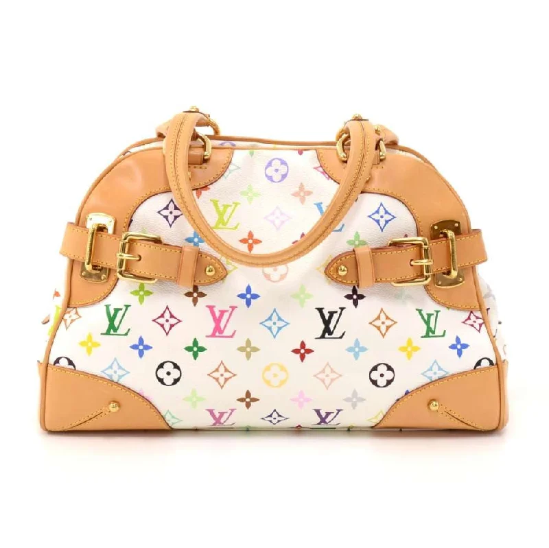 Ladies Louis Vuitton shoulder bags with a wide - width strap for comfortClaudia Monogram Multicolore Canvas Bag