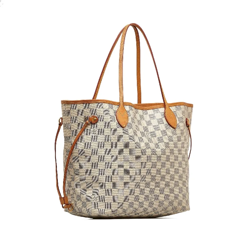 Louis Vuitton Alma bags featuring the signature top - handle designLOUIS VUITTON Damier Azur Neverfull MM Tote Bag