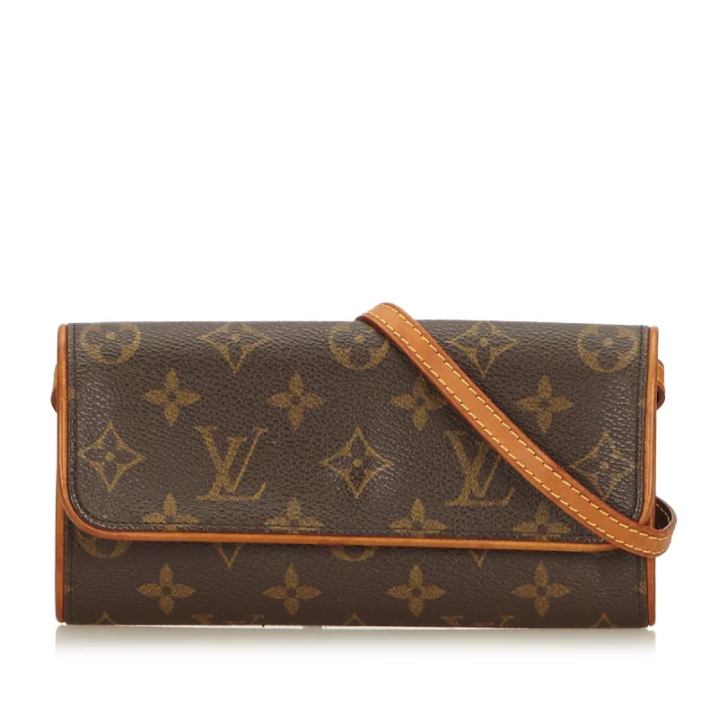 Louis Vuitton crossbody bags with adjustable shoulder straps for comfortPochette Twin PM Monogram Canvas Bag