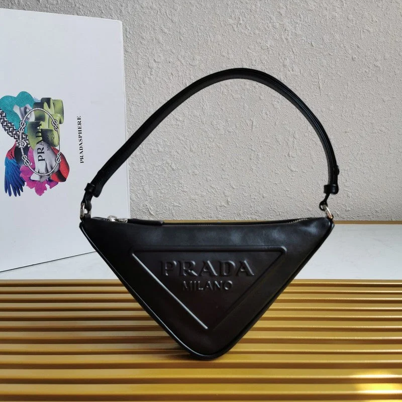 Ladies Prada shoulder bags with a magnetic - closure flap for easy opening and closingWhimsy Finds - Prada Bags - 466