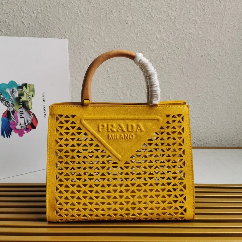 Prada Cleo bags with a contrast - colored interior for visual interestWhimsy Finds - Prada Bags - 397