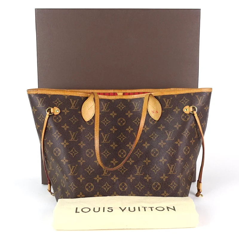 Louis Vuitton tote bags with a printed LV logo on the front for brand visibilityNeverfull MM Monogram Canvas Tote Bag