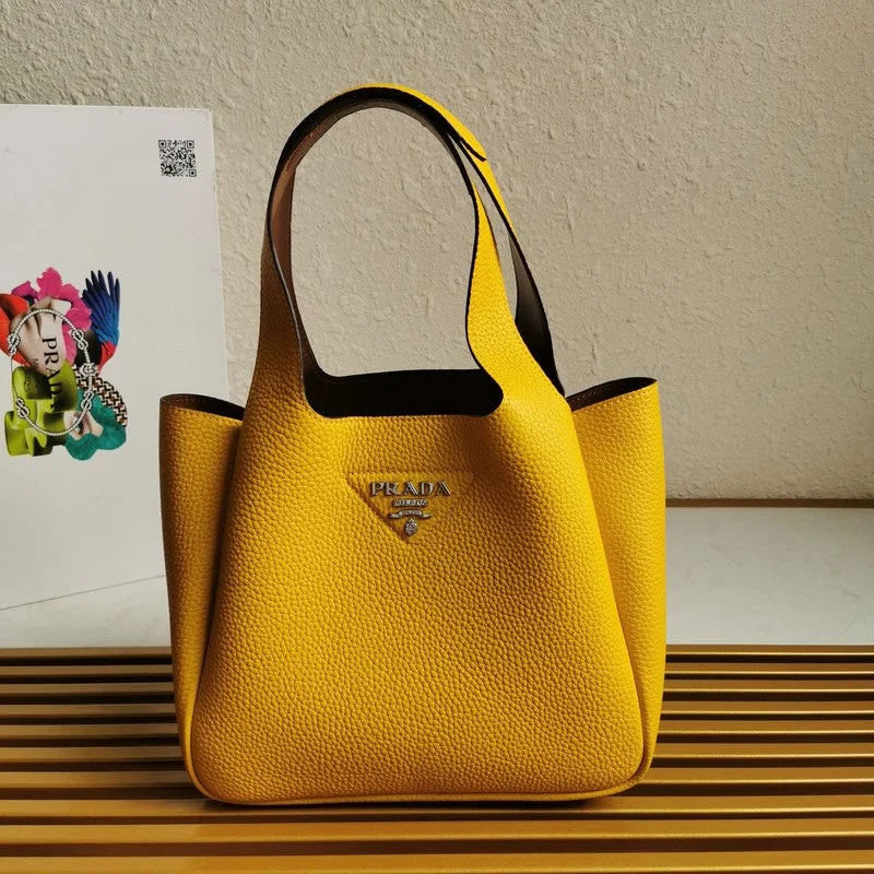 Prada bags with a zip - top closure and multiple interior pockets for organizationWhimsy Finds - Prada Bags - 487