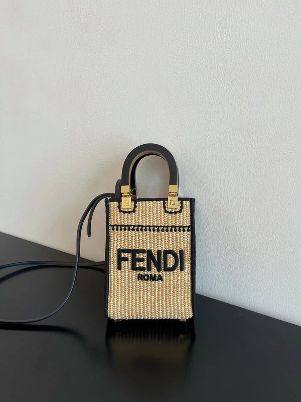 Fendi crossbody bags with a keychain holder for practicality and easy access to keysWF - Fendi Bags - 961