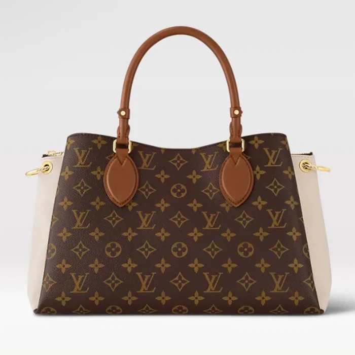 Louis Vuitton Alma bags with a detachable shoulder strap for versatilityLouis Vuitton LV Women Vendôme MM Cream Monogram Coated Canvas Cowhide Leather