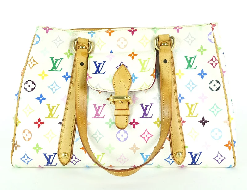 Louis Vuitton crossbody bags with adjustable shoulder straps for comfortAurelia MM Multicolore Monogram Canvas Tote Bag