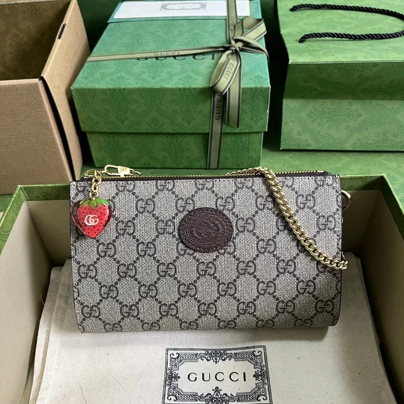 Women Gucci Sylvie bags with a detachable ribbon detailWF - Gucci Bags - 305