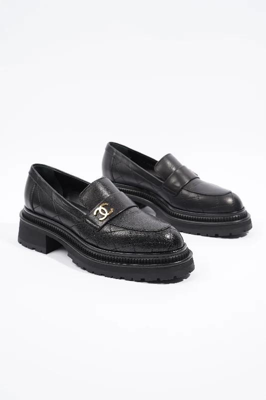 Chanel Vintage Inspired Handbag for Retro LoversChanel Womens Moccasins Black Leather EU 39 / UK 6