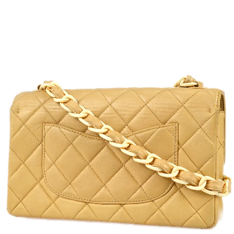 Chanel Colorful Handbag for Spring OutfitsChanel 1997-1999 Classic Single Flap Medium Beige Lambskin