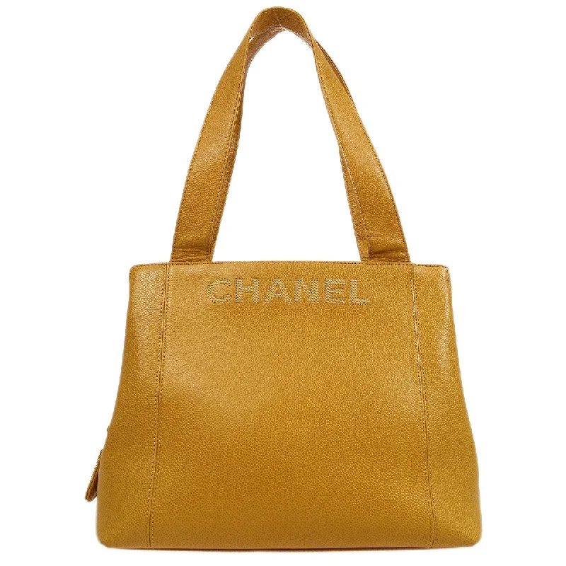 Chanel Luxury Handbag for High - End EventsCHANEL 1997-1999 Beige Caviar Tote