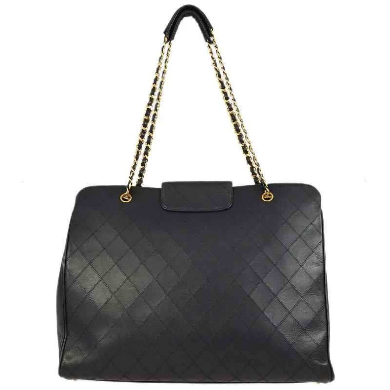 Chanel bags as wedding day accessoriesChanel Black Lambskin Supermodel Bicolore Shoulder Bag