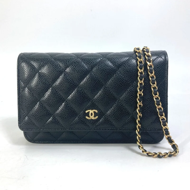 Chanel All - Match Handbag for Versatile StylingChanel AP0250 Long Wallet Classic Chain Wallet Crossbody Shoulder Bag Black GoldHardware